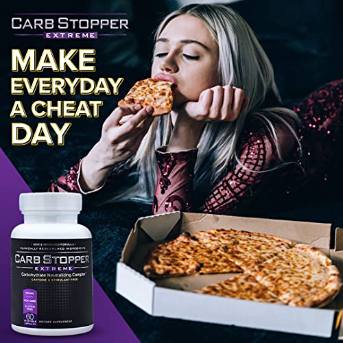 Carb Stopper Extreme (3 Bottles Maximum Strength, Natural Carbohydrate and Starch Carb Stopper ExtremeUS supplements