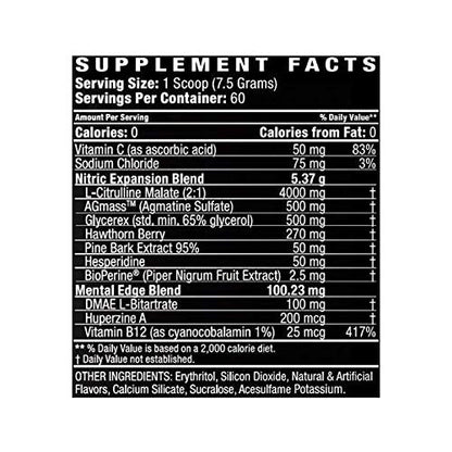 Driven Nutrition Flow - Cognitive Nitric Oxide Nootropic - Endurance & Energy - Increase Driven NutritionUS supplements