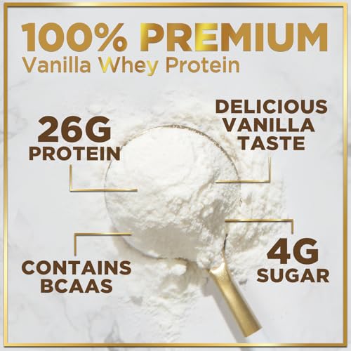 Hello Lovely! Whey Protein Powder, Vanilla Flavored Whey Isolate with 26g Protein Hello Lovely!US supplements