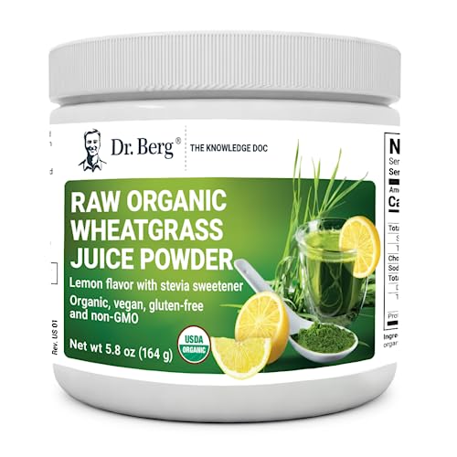 Dr. Berg USDA Certified Organic Green Powder Superfood (60 Servings) - Made with Raw Dr. Berg NutritionalsUS supplements