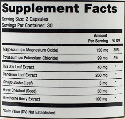 Capisette Water Retention Support - Reduces Swollen Feet, Ankles, and Legs - Reduce Progressive HealthAu supplements