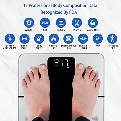 Vitafit Smart Scales for Body Weight and Fat Percentage, Weighing Professional Since 2001 VitafitUS supplements