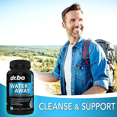 Water Pills Diuretics for Water Retention - Natural Water Away Pills Herbal Diuretic Supplements DR. BOUS supplements