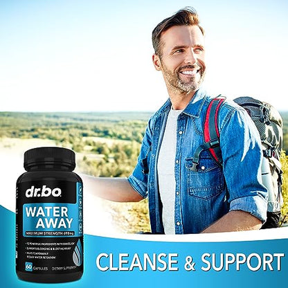 Water Pills Diuretics for Water Retention - Natural Water Away Pills Herbal Diuretic Supplements DR. BOUS supplements
