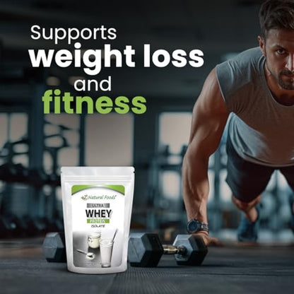 Z Natural Foods Whey Protein Powder Isolate, Unsweetened Protein Powder Enriched Z Natural FoodsUS supplements