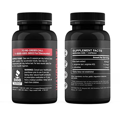 Advanced Nitric Oxide Supplement for Men- 342% Nitric Oxide Booster – Includes L Arginine WAYPOINT HEALTHAu supplements
