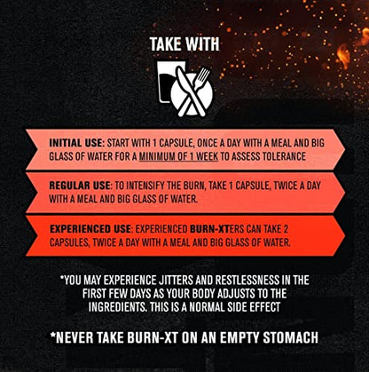 Burn-XT for Men & Women - Improve Focus & Increase Energy - Premium Jacked FactoryUS supplements