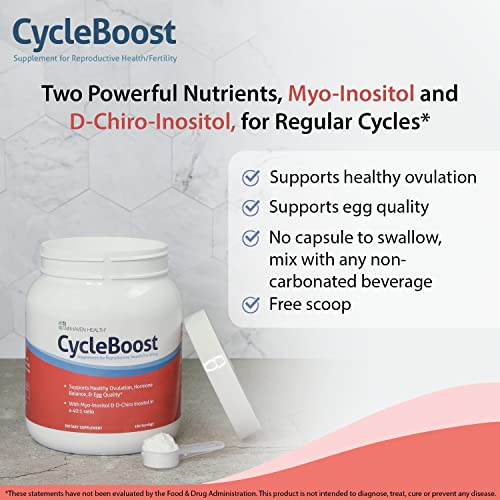 Fairhaven Health Vegan Myo-Inositol and D-Chiro Inositol Powder | 40:1 Ratio | Hormone Fairhaven HealthUS supplements