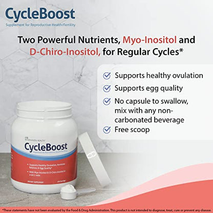 Fairhaven Health Vegan Myo-Inositol and D-Chiro Inositol Powder | 40:1 Ratio | Hormone Fairhaven HealthUS supplements