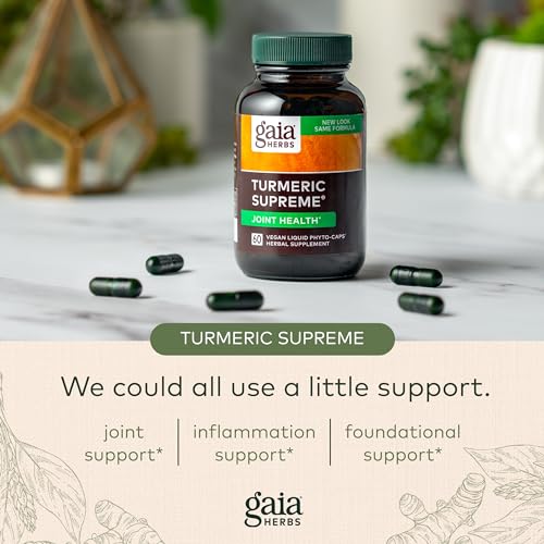 Gaia Herbs Turmeric Supreme Joint Health - Joint Support Supplement Gaia HerbsAu supplements