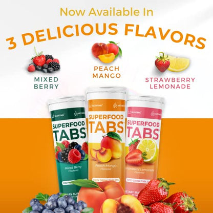 skinnytabs Superfood Tabs Detox Cleanse Drink - Fizzy Nutrition Supplement skinnytabsUS supplements