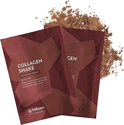 Dr. Kellyann Keto Chocolate Almond Shakes - 100% Grass Fed Collagen Protein by Bone Dr. KellyannUS supplements