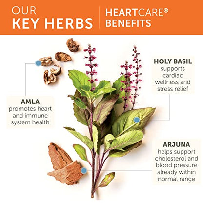 Himalaya HeartCare, Cholesterol and Blood Pressure Supplements for Cardiovascular HimalayaUS supplements