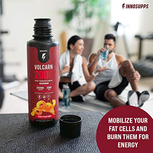 InnoSupps Volcarn 2000 - Advanced Fat Burning Liquid | L-Carnitine, GBEEC, Boost Energy InnoSuppsUS supplements