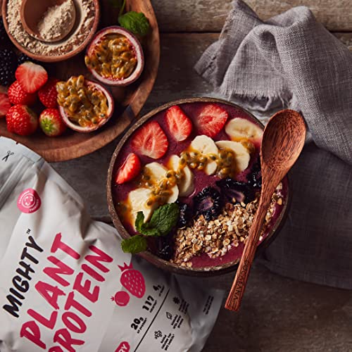 Mighty Ultimate Vegan Protein Powder, Super Berry Flavour, (17 Servings, 510g Bag without Scoop) MIGHTYAu supplements