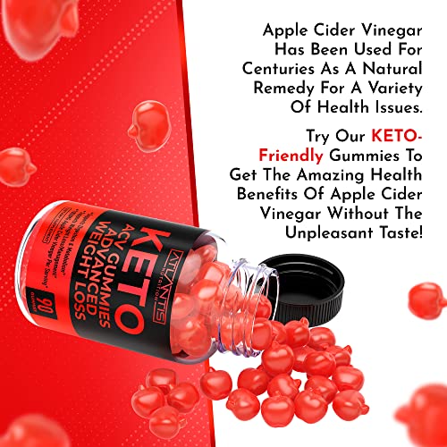 Keto ACV Gummies for Weight Loss - Supports Digestion, Advanced Weight Loss, Detox Atlantis NutritionUS supplements