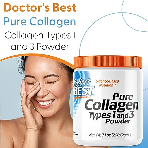 Doctor's Best, Pure Collagen Type 1 and 3 (Collagen Type 1 and 3), 200g Powder Doctor's BESTAu supplements