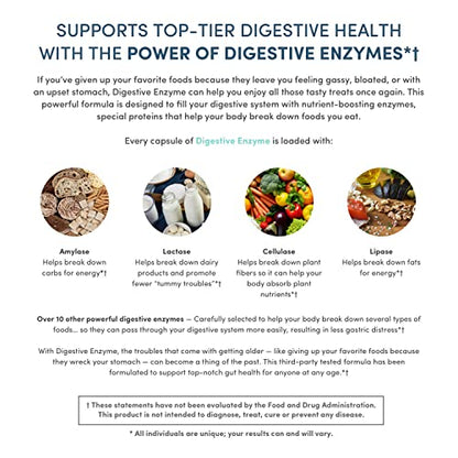 Nucific Digestive Enzyme Supplement to Support Digestion and Nutrient Bioavailability NucificUS supplements