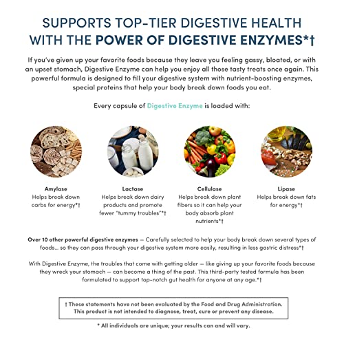 Nucific Digestive Enzyme Supplement to Support Digestion and Nutrient Bioavailability NucificUS supplements