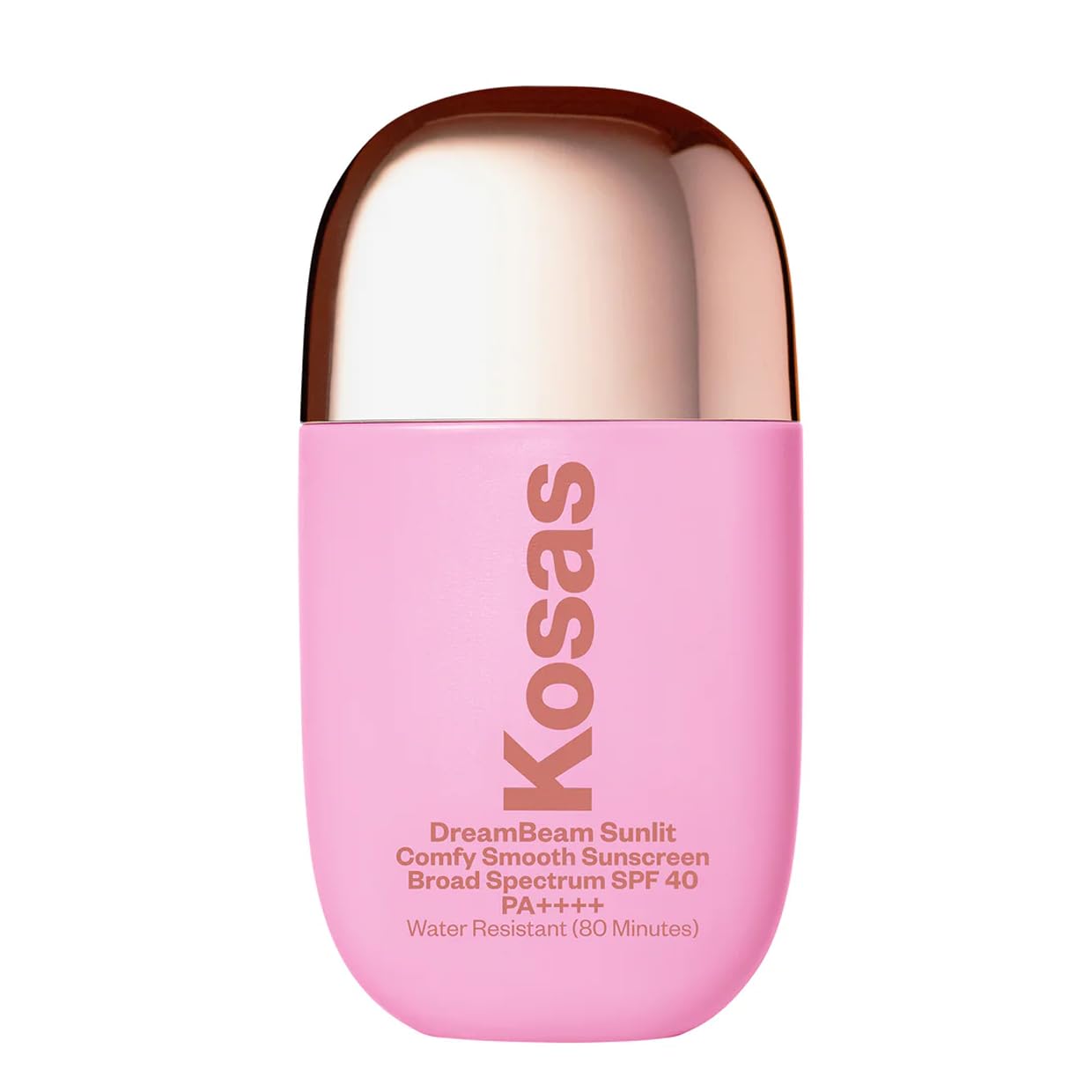 Kosas DreamBeam SPF 40 Mineral Sunscreen for Face + Makeup Prep – Lightweight Hydrating Sun Protection, 40 ml KosasAu supplements