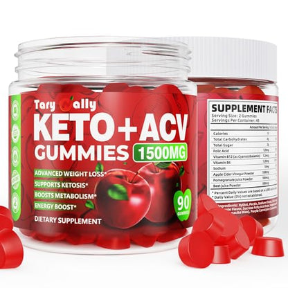 Tary Nally Keto ACV Gummies, 1500MG Advanced Keto Acv Gummies for Men & Women Tary NallyUS supplements