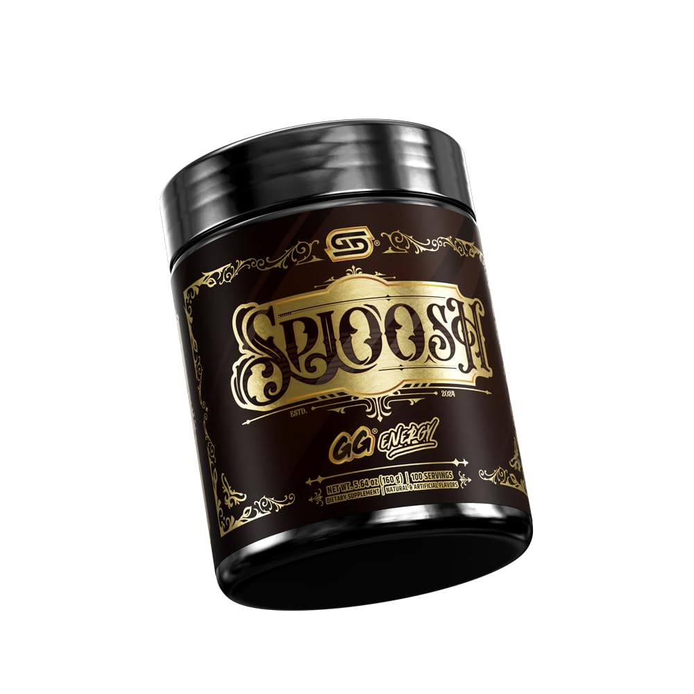 Gamer Supps GG Energy - Sploosh by CottontailVA (100 Servings) - Keto Friendly Gaming Energy and Nootropic Blend, Sugar Free + Organic Caffeine + Vitamins + Immune Support, Powder Drink Gamer SuppsAu supplements