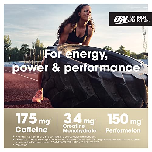 Optimum Nutrition Gold Standard Pre Workout Watermelon Flavoured Powder, 330g Optimum NutritionUS supplements