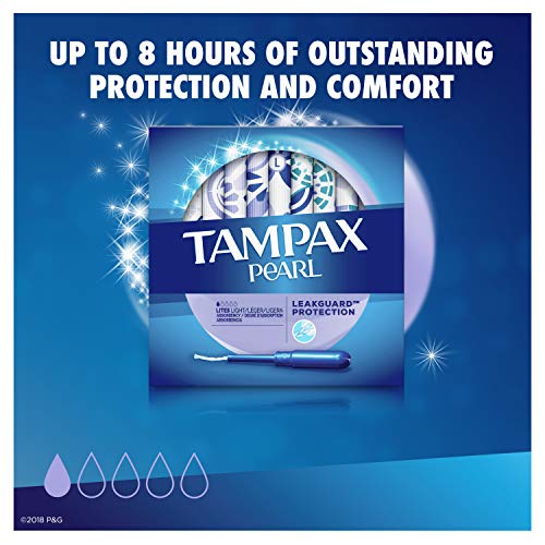 Tampax Pearl Plastic Tampons, Light Absorbency, Unscented, 36 Count (Pack of 2) (72 Total Count) Procter & GambleAu supplements