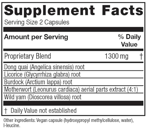 Vitanica Women's Phase II, Menopause Support, Vegan, 90 Capsules VitanicaAu supplements