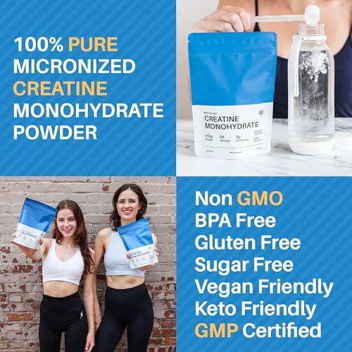 Donson Creatine Monohydrate for Women Booty Gain – 8.8oz Creatine Powder DonsonUS supplements