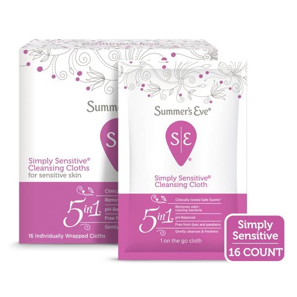 Summer's Eve Cleansing Cloth Simply Sensitive, 3 Count Summer's EveAu supplements