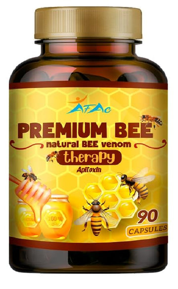VITAMISAN Premium Natural Bee Venom with glucosamine sulfate Veneno Abeja 90 Capsulas Apitoxin Manuka Honey Dietary Supplement VITAMISANAu supplements