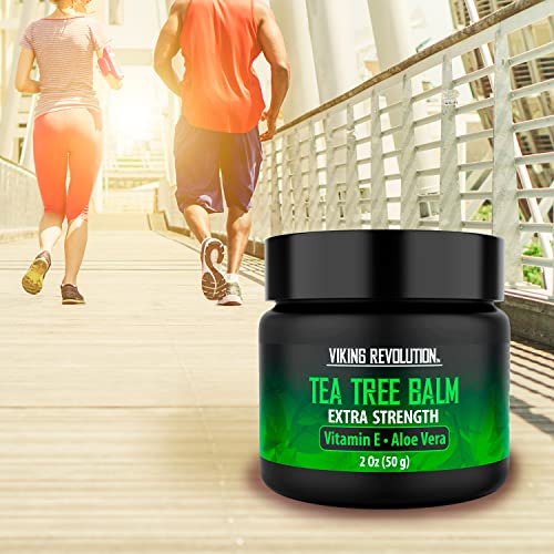 Viking Revolution Tea Tree Oil Cream - Super Balm Athletes Foot Cream - for Eczema Viking RevolutionUS supplements