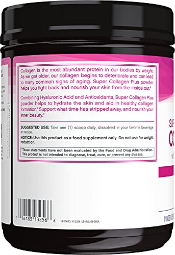 NeoCell Super Collagen Powder, Collagen Plus includes Vitamin C & Hyaluronic Acid NeoCellUS supplements