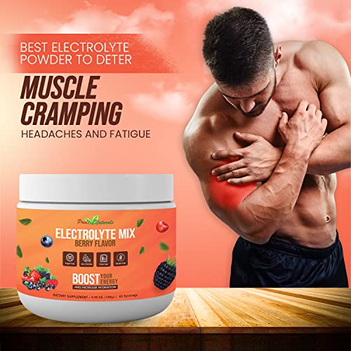 Electrolyte Powder - Refreshing Workout Recovery Electrolytes, Sugar Free, Gluten Free Pride Naturals, IncUS supplements