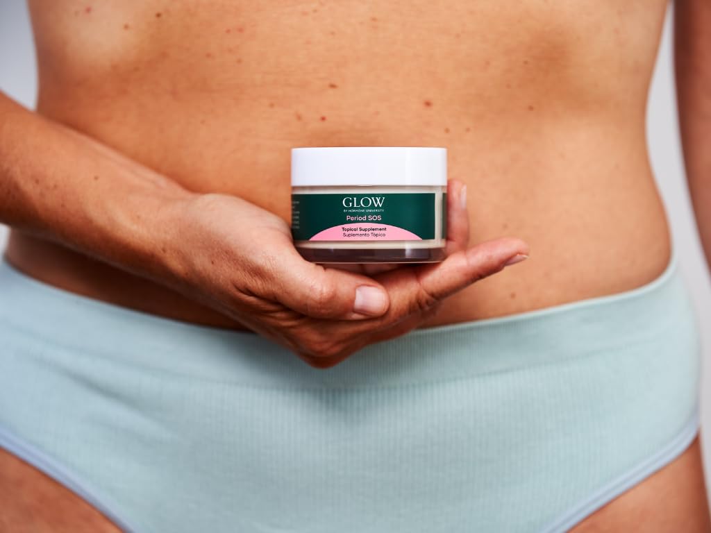 Glow Botanica | Period SOS - Real Wild Yam Cream for PMS Symptom Relief - Topical Supplement Glow BotanicaAu supplements