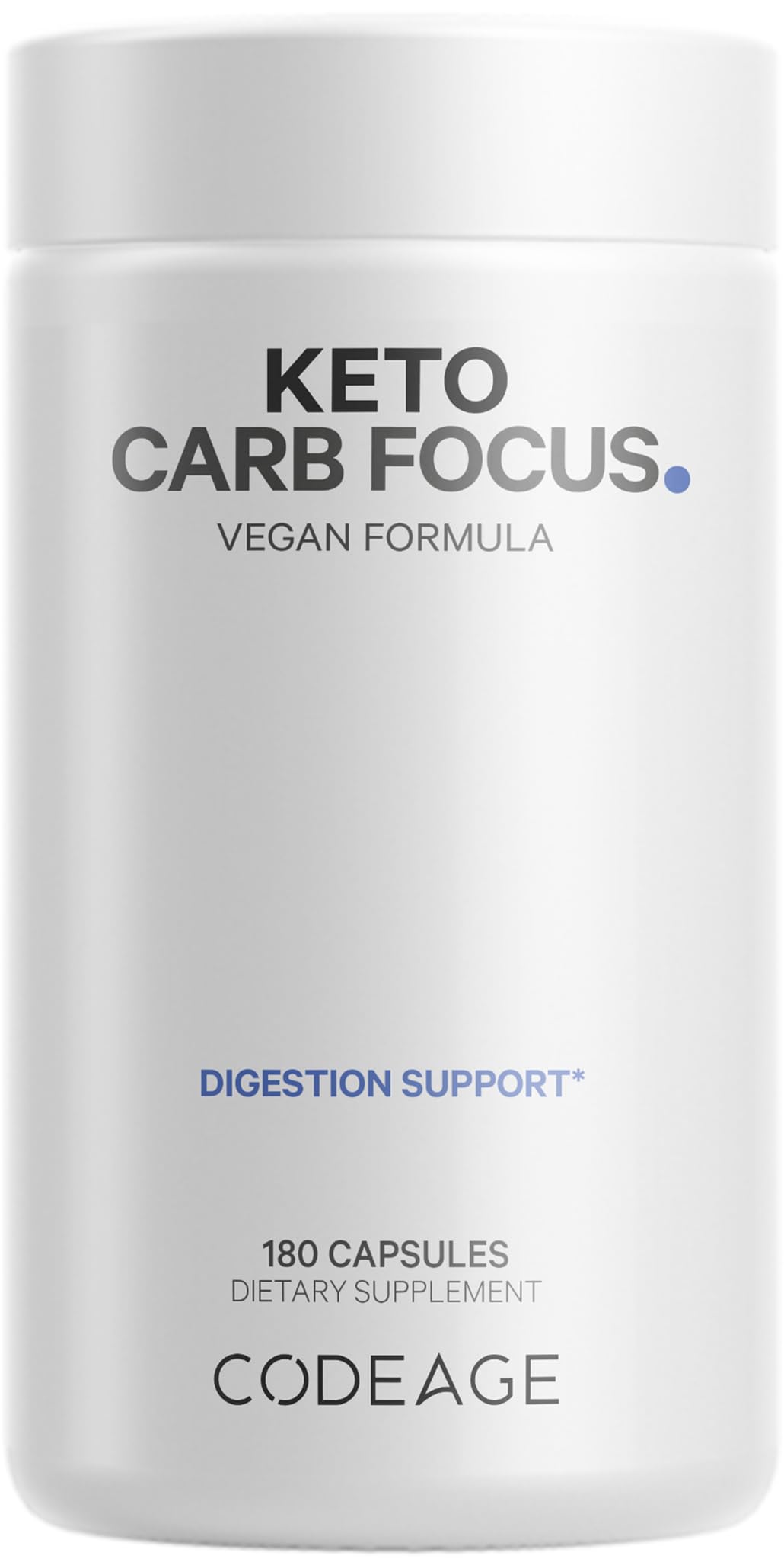 Codeage Keto Carb, White Kidney Bean, Green Tea & Cinnamon Bark Supplement, Triple Action Keto Cheat Vegan Pills, Ketogenic, Low Carb Diet Sugar, 3 Months Supply, Non-GMO, Gluten-Free, 180 Capsules CodeageAu supplements