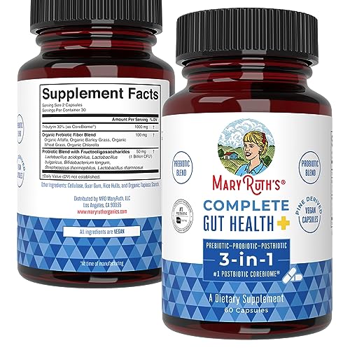 MaryRuth's 3-in-1 Probiotics for Complete Gut Health | Gut Health Supplement for Women MaryRuth OrganicsUS supplements
