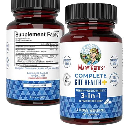 MaryRuth's 3-in-1 Probiotics for Complete Gut Health | Gut Health Supplement for Women MaryRuth OrganicsUS supplements