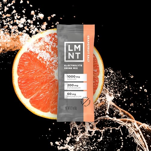 LMNT Zero-Sugar Electrolytes - Grapefruit Salt - Hydration Powder Packets | No Dodgy Drink LMNTAu supplements