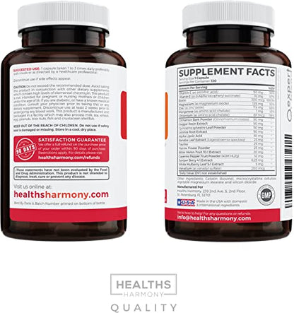 Balance Plus (120 Capsules) Avoid The Daily Peaks And Troughs of Energy, Mood, Focus Healths HarmonyUS supplements