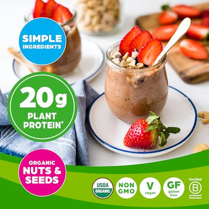 Orgain Organic Simple Vegan Protein Powder, Chocolate - 20g Plant Based Protein OrgainUS supplements