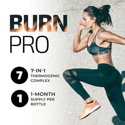 Burn Pro 7-in-1 Thermogenic Metabolism Booster | Weight Management Support Supplem Nobi NutritionUS supplements