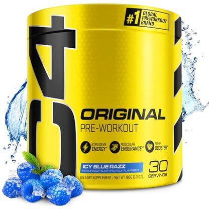 Cellucor C4 Original Pre Workout Powder ICY Blue Razz & C4 Sport Pre Workout Powder CellucorUS supplements