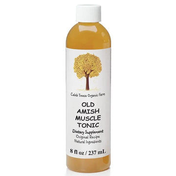 Caleb Treeze Old Amish Muscle Tonic 8 fl oz, Leg Cramps Relief, Foot Cramps Relief, Restless Legs, Muscle Cramps & Spasm Relief Caleb TreezeAu supplements