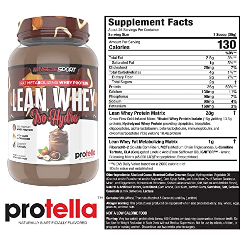 Musclesport Lean Whey Revolution™ Protein Powder - Whey Protein Isolate - Low Calorie MusclesportAu supplements