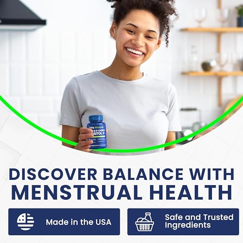 Inositol Supplement Myo-Inositol & D-Chiro Inositol 120 Capsules 2000mg 40:1 Ratio High Vita MiracleAu supplements