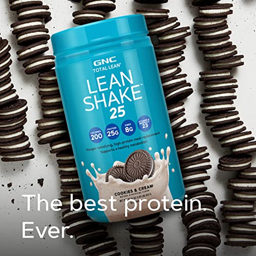GNC Total Lean | Lean Shake 25 Protein Powder | High-Protein Meal Replacement Shake GNCUS supplements